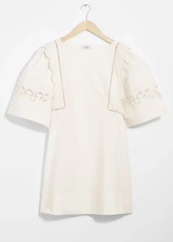 Cheap & Other Stories Robe Courte Festonnée