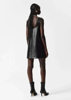 Clearance & Other Stories Robe Courte Trapèze Sans Manches Noir