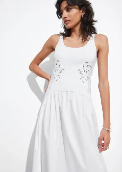 Best Sale & Other Stories Robe Débardeur Midi Brodée