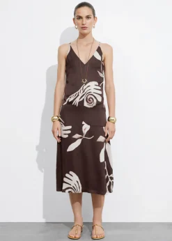 Outlet & Other Stories Robe Midi à Dos Nu