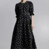 Sale & Other Stories Robe Midi à Manches Ballon