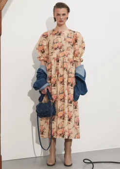 Sale & Other Stories Robe Midi à Manches Ballon