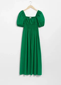 Cheap & Other Stories Robe Midi à Manches Ballon
