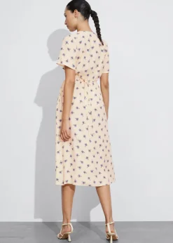 Hot & Other Stories Robe Midi à Manches Volantées