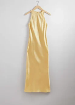 Clearance & Other Stories Robe Midi Ajustée En Satin