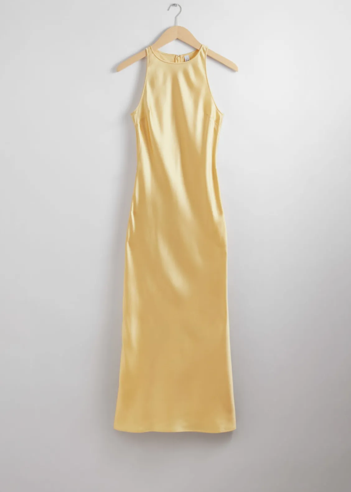 Clearance & Other Stories Robe Midi Ajustée En Satin