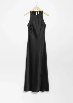 Clearance & Other Stories Robe Midi Ajustée En Satin