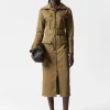 Store & Other Stories Robe Midi Ceinturée De Style Utilitaire