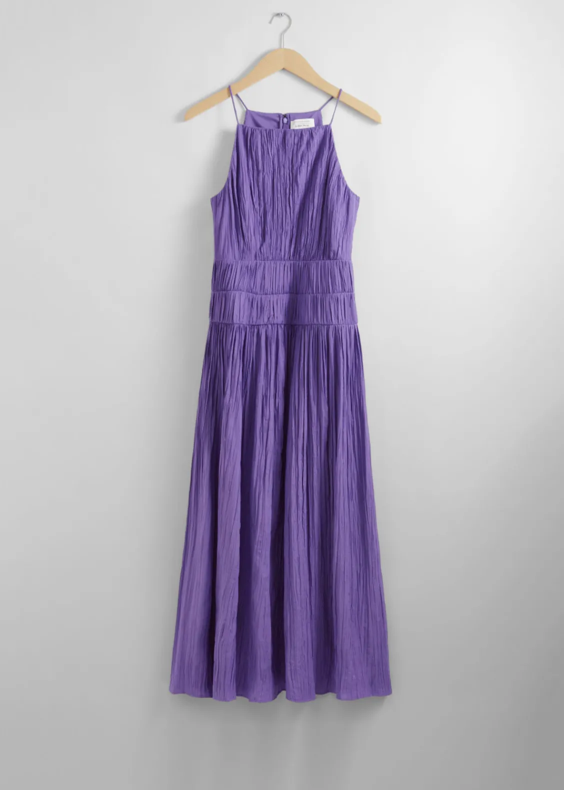 Flash Sale & Other Stories Robe Midi Froncée Sans Manches