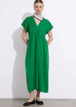 Online & Other Stories Robe Midi Plissée