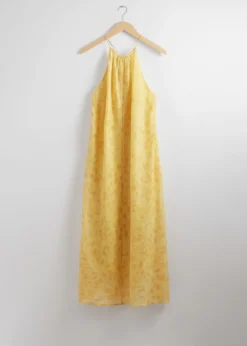 Store & Other Stories Robe Midi Sans Manches à Dos Nu