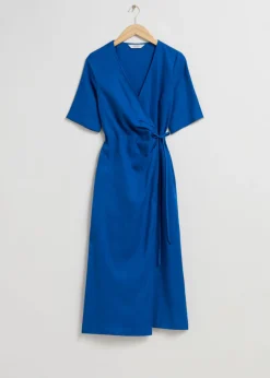 Shop & Other Stories Robe Portefeuille Midi