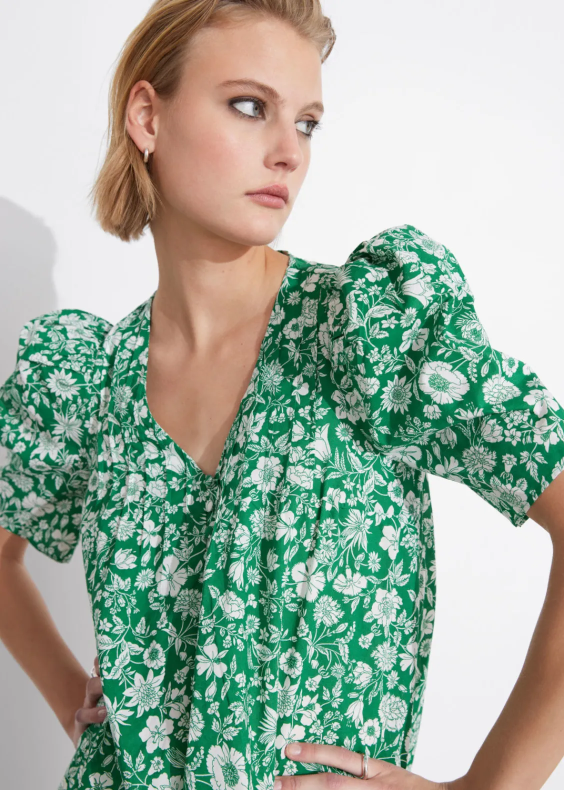 Flash Sale & Other Stories Robe Trapèze à Manches Courtes