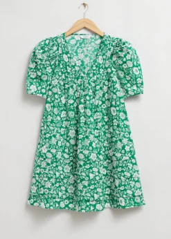 Flash Sale & Other Stories Robe Trapèze à Manches Courtes