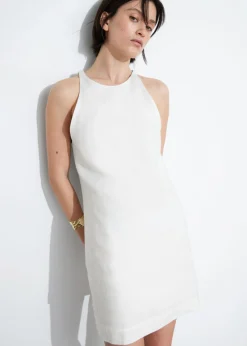 Discount & Other Stories Robe Trapèze En Lin
