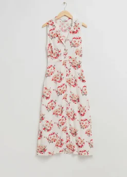 Store & Other Stories Robe-chemise Midi à Col