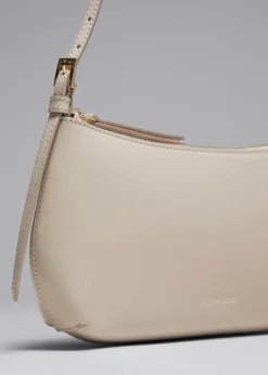 Store & Other Stories Sac à Bandoulière En Cuir Brillant