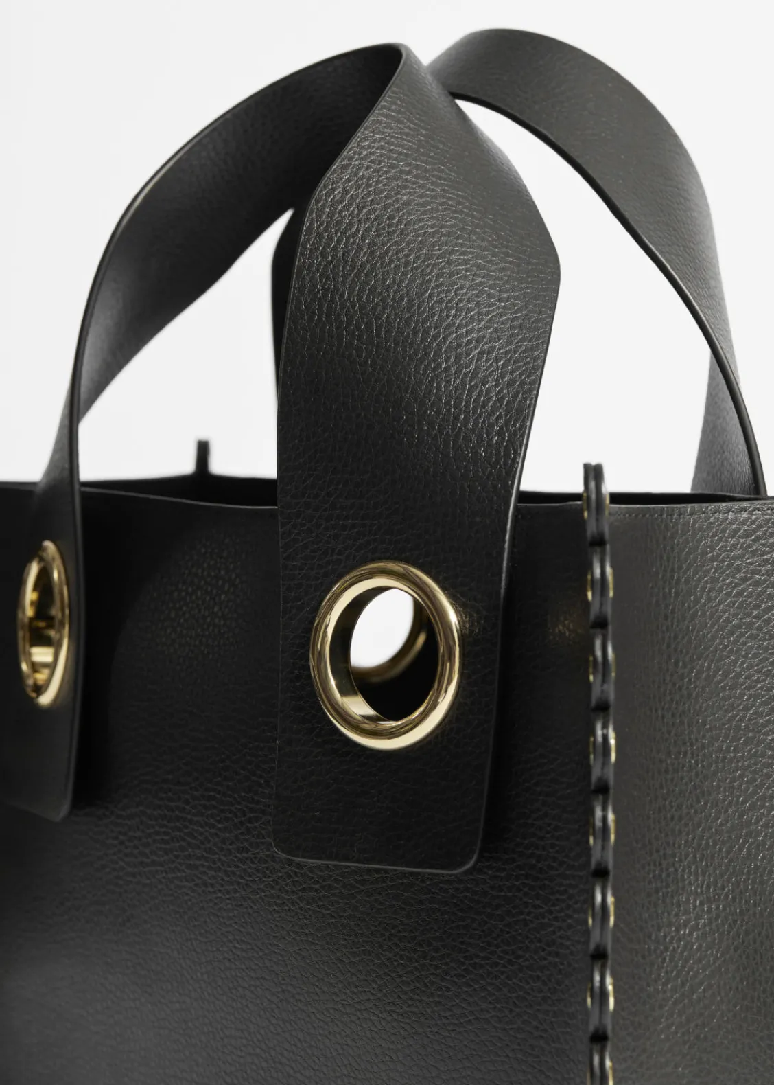Flash Sale & Other Stories Sac Cabas En Daim Noir