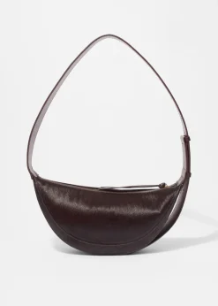 Shop & Other Stories Sac En Cuir Texturé Marron