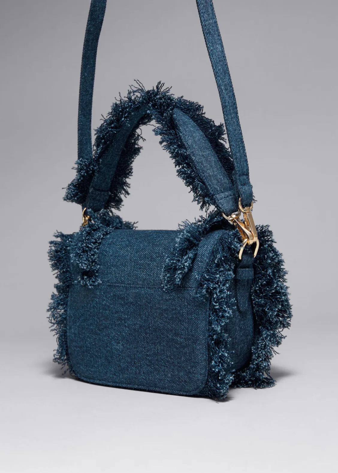 Outlet & Other Stories Sac En Jean Effiloché Indigo