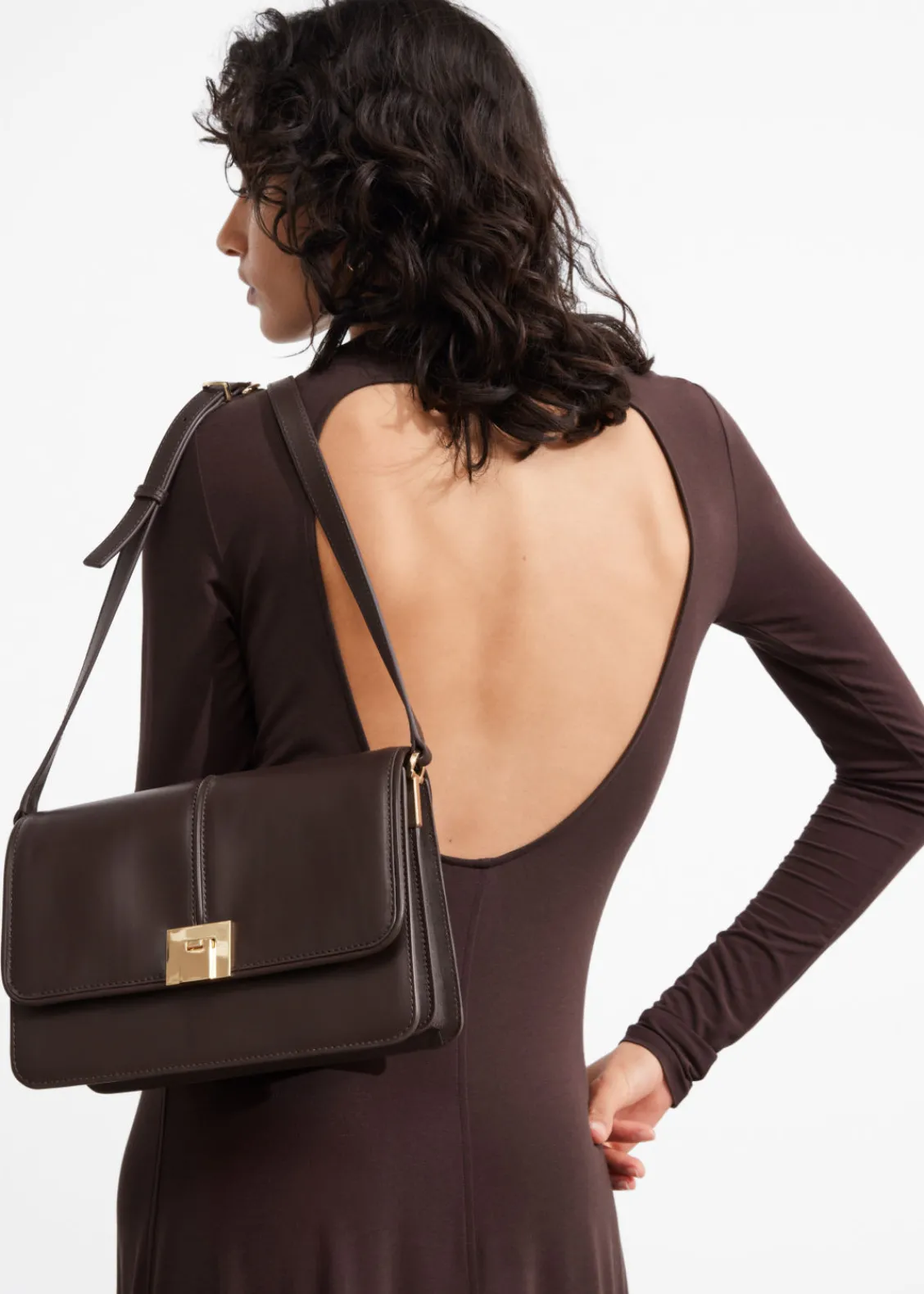 Shop & Other Stories Sac Porté épaule Classique En Cuir