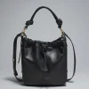 Store & Other Stories Sac Seau En Cuir à Nœuds
