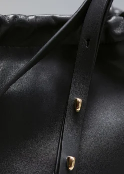 Store & Other Stories Sac Seau En Cuir à Nœuds
