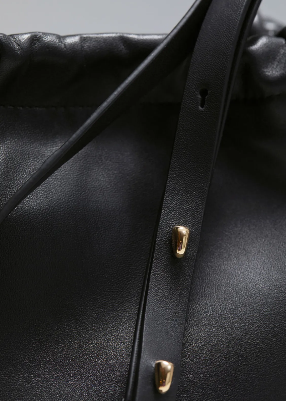 Store & Other Stories Sac Seau En Cuir à Nœuds