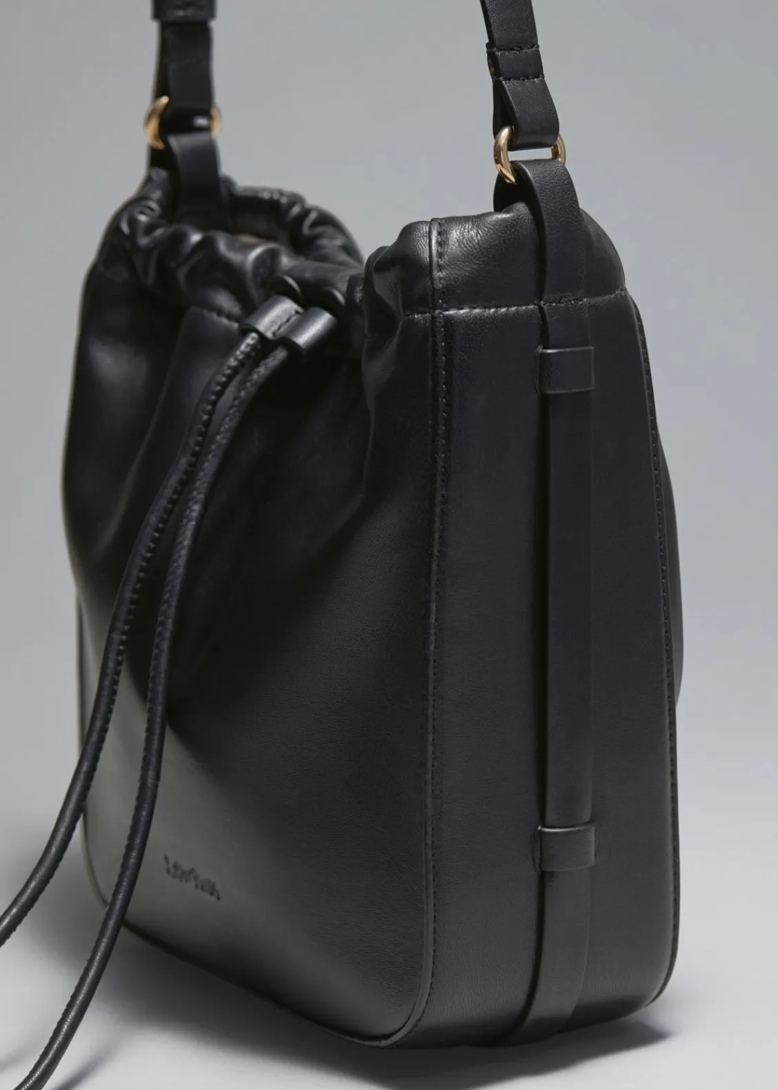 Store & Other Stories Sac Seau En Cuir à Nœuds