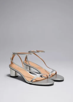 Best Sale & Other Stories Sandales à Talons En Cuir
