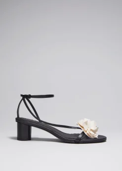 Best Sale & Other Stories Sandales à Talons En Cuir