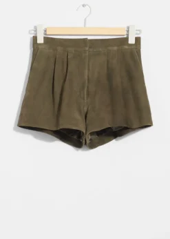 Flash Sale & Other Stories Short En Daim Kaki