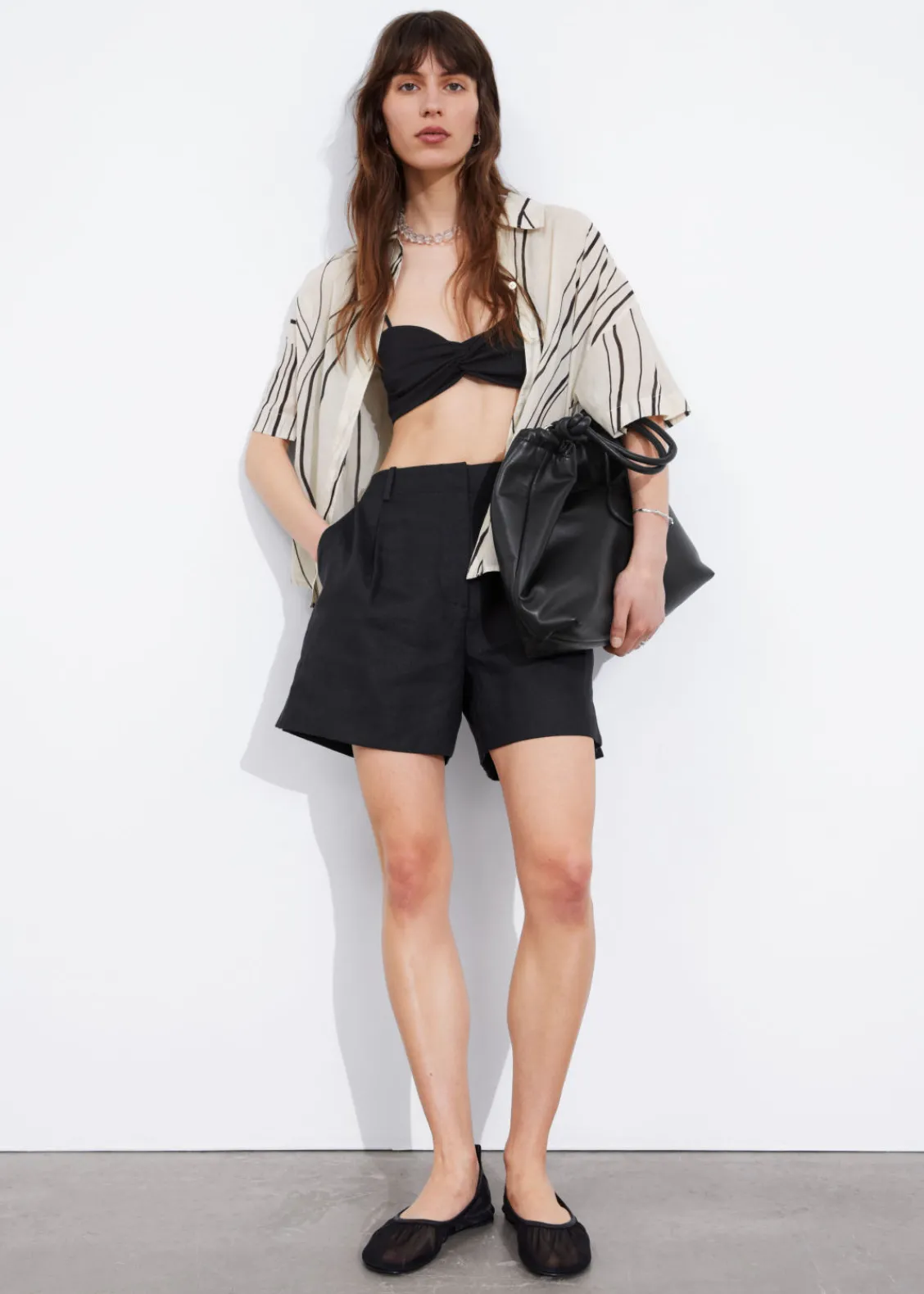 Shop & Other Stories Short Habillé En Lin