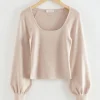 Store & Other Stories Top En Maille Ajusté