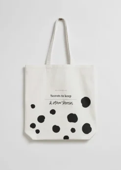 Fashion & Other Stories Tote Bag En Toile De Coton Couleur crème