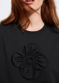 Online & Other Stories T-shirt à Motifs Floraux Appliqués