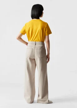Best Sale & Other Stories T-shirt Brodé Avec Citrons Jaune