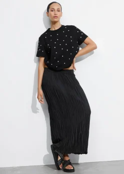 Store & Other Stories T-shirt Clouté Noir