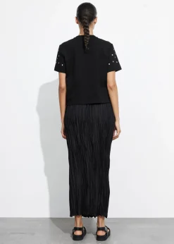 Store & Other Stories T-shirt Clouté Noir