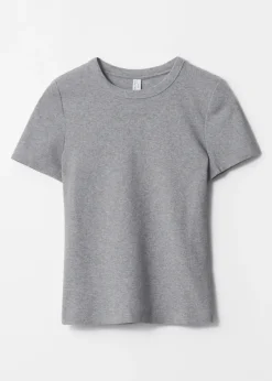 Store & Other Stories T-shirt Court Côtelé