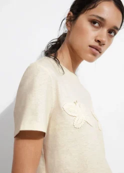 Best Sale & Other Stories T-shirt En Lin Mélangé