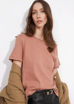 Shop & Other Stories T-shirt En Lin Mélangé