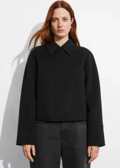 Sale & Other Stories Veste à Col En Laine Mélangée