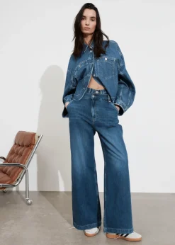 Best Sale & Other Stories Veste Carrée En Jean
