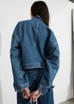 Best Sale & Other Stories Veste Carrée En Jean