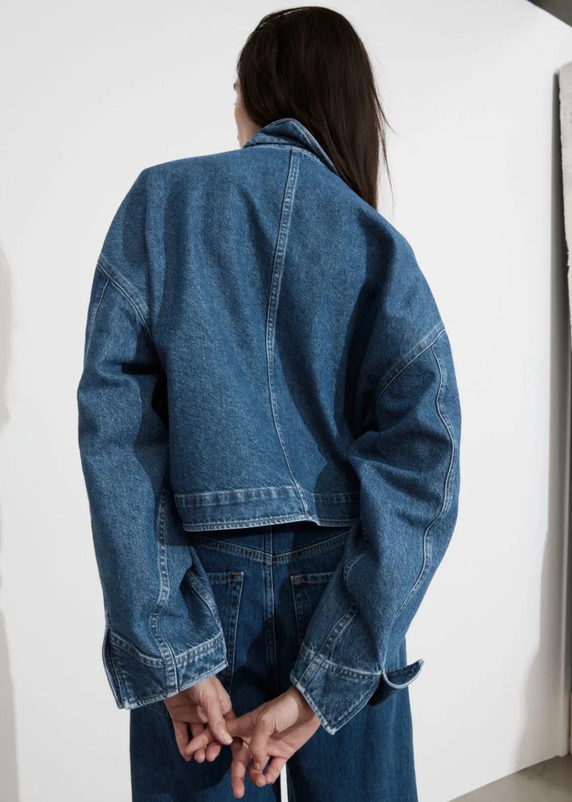 Best Sale & Other Stories Veste Carrée En Jean