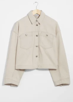 Best Sale & Other Stories Veste Carrée En Jean