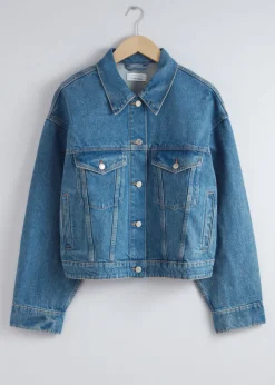 Fashion & Other Stories Veste Carrée En Jean