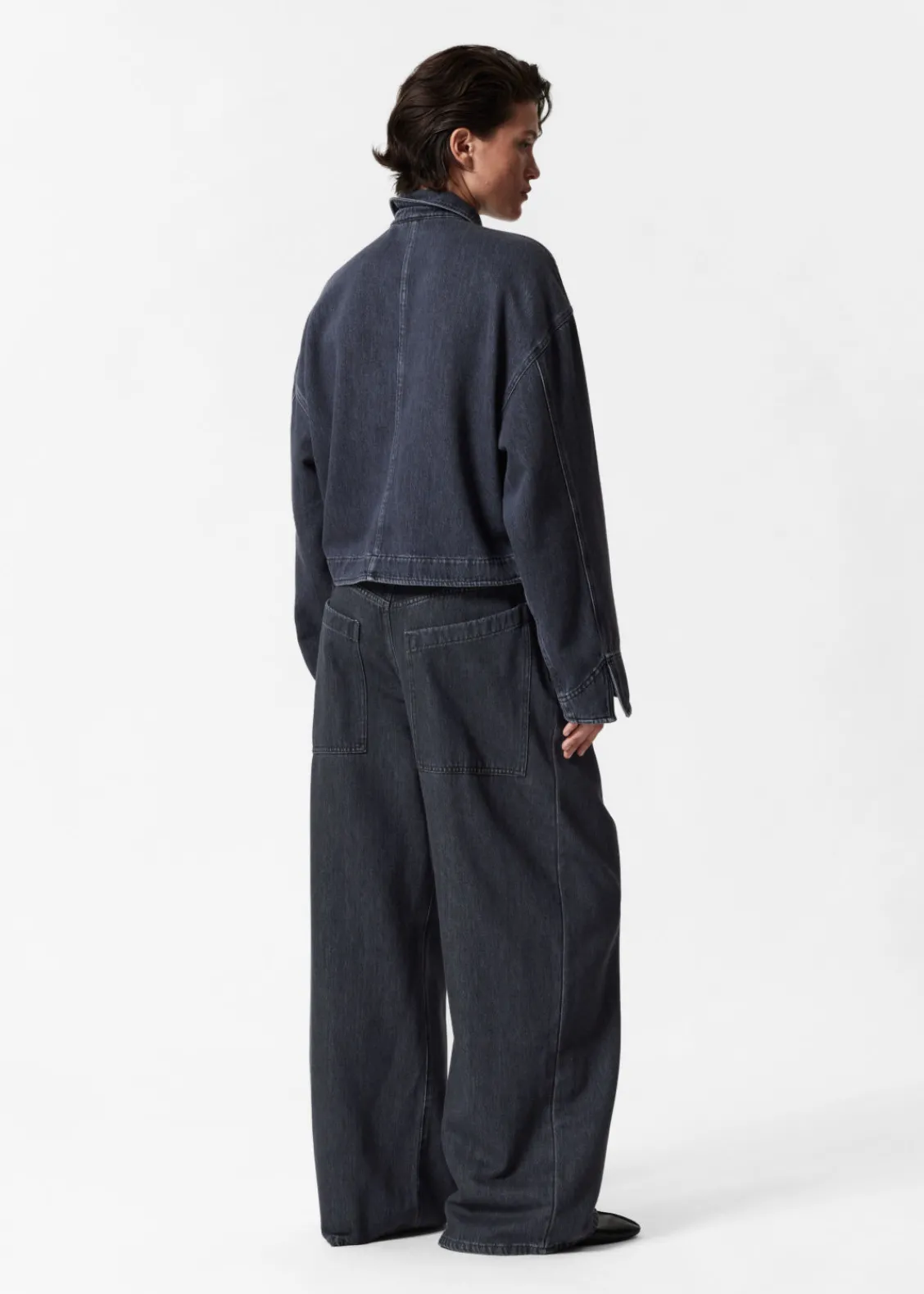 Best Sale & Other Stories Veste Carrée En Jean