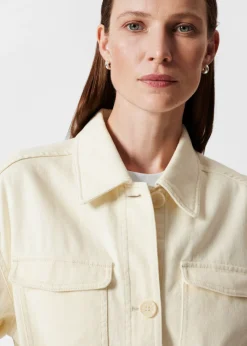 Cheap & Other Stories Veste De Style Utilitaire Couleur crème